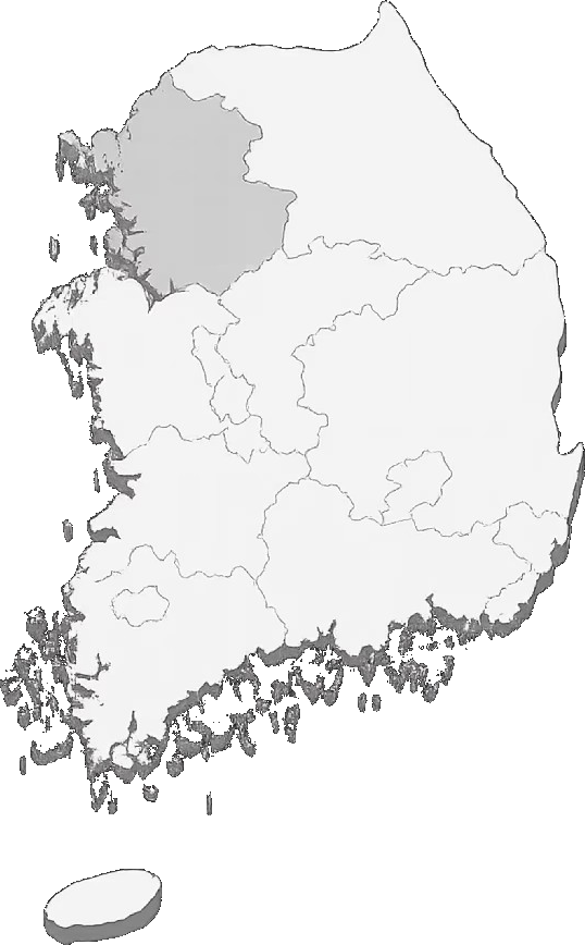 대한민국 지도