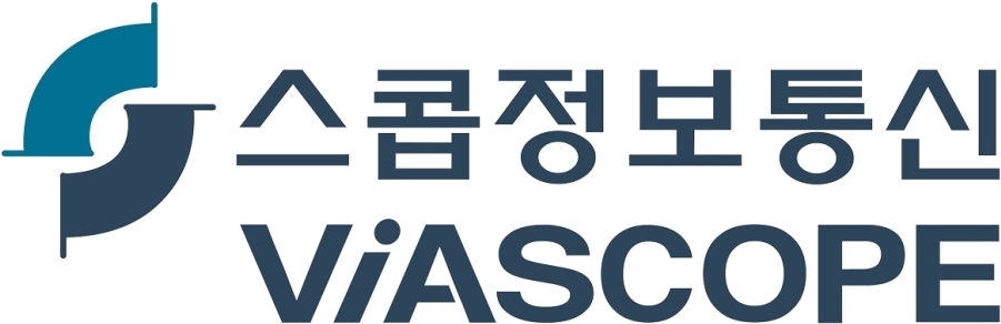 스콥정보통신(주) 로고